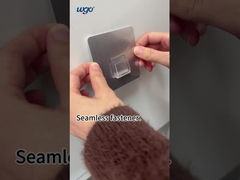 명백한 어떤 드릴링 요구된 와이어 선반 셀프 접착제 행거 샤워기 캐디 스트립도 쇄도 선반에 붙어있지 않습니다