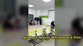 매끄러운 표면의 재부착 가능한 모든 화이트보드 필름에 사용 가능_ 더러운 흔적 문제에 작별 인사