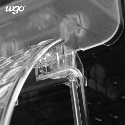 어떤 드릴링 WGO Soap과 조직 고정틀 통합된 투명한 욕실 선반