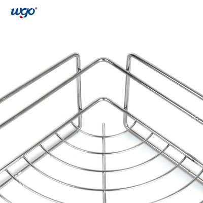 10.1 센티미터 높은 매다는 코너 쇄도 선반 Ss201 바디 샴푸 저장 용기