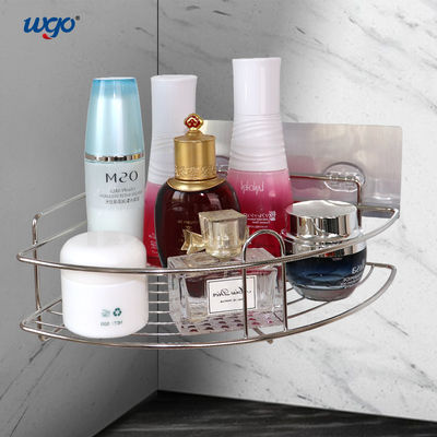 10.1 센티미터 높은 매다는 코너 쇄도 선반 Ss201 바디 샴푸 저장 용기