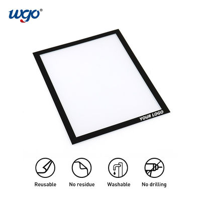 아크릴 포스터 벽은 부호 홀더 ODM 8.5x11 인치 데미지 프리를 탑재했습니다