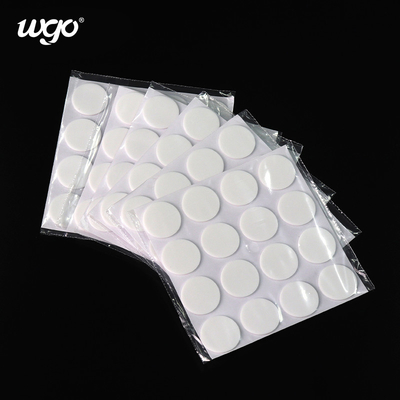 잔여물 겔 패드 없는 WGO 재접착성 스티커 세척할 수 있는 셀프 접착제 도트