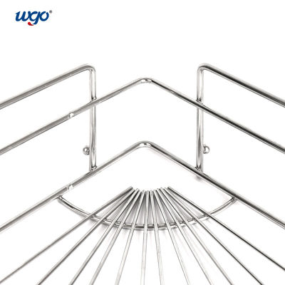 30 센티미터 매달리는 코너 샤워 선반 배스 겔 설치패드 코너 상자 ISO 9001