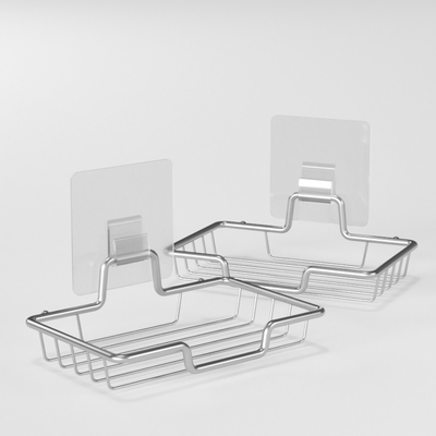 스펀지 경우 분배기 부속물 욕실 비누 받침 셀프 접착제는 증가했습니다