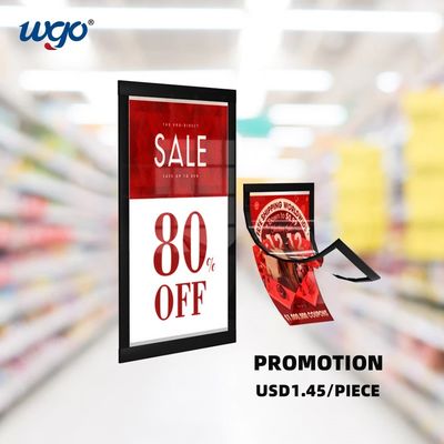 신호 전시는 벽 셀프 접착제 증가하는 신호 표시 프레임 문서 주머니를 맞춥니다