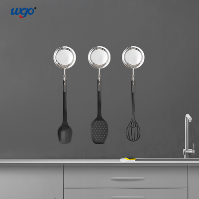 다중기능 욕실 월 훅 6 킬로그램 로딩 SS201 벽 말 타 타월 훅